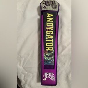 Abita brewery Andygator beer tap handle